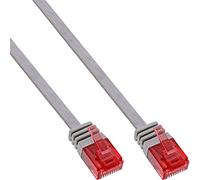 InLine® Ethernet Cable Patch Flat/UTP/Cat. 6/7 m/Grey