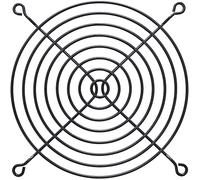 InLine® Fan guard metal, black, 120x120mm black 1 item