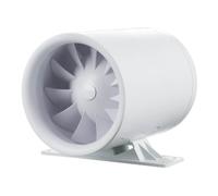 Inline fan Vents Quietline-k 100 with Mounting plate