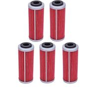 Inline Fuel Filter For KTM SX SXF SXS EXC EXC-F EXC-R XCF | XCW SMR Freeride 250 350 400 450 505 530 Motorcycle Engine Oil Filter(Red 5PCS)