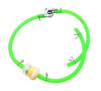 Inline Fuel Filter Kit with Tap 45cm Hose Inline Fuel Filter(Green)