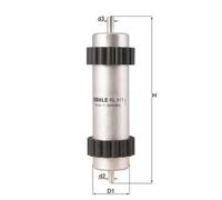 MAHLE - KL 915 - Fuel filter