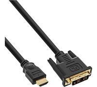 Inline HDMI-DVI Cable HDMI Male to DVI 18+1 Male Gold-Plated Contacts 2 m