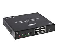 Inline HDMI KVM Extender Over IP Receiver 4K 60Hz 100m