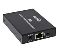 Inline HDMI KVM Extender Over IP Receiver, Full HD, USB KVM, IR