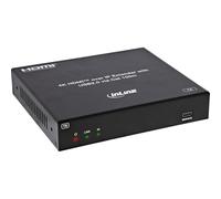 Inline HDMI KVM Extender Over IP Transmitter, 4K 60 Hz, 100 m