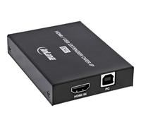 Inline HDMI KVM Extender Over IP Transmitter, Full HD, USB KVM, IR