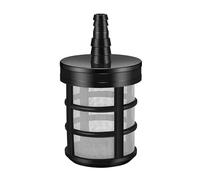 Inline Hose Filter - Pressure Guard Screen, Outdoor Pipe Cleaner, Washdown Water Trap | Steel Mesh Sediment Catching Unit, High-Flow System Fitting Sprinklers Car Wash Pool Yard Setup