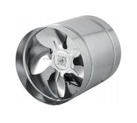 Inline Industrial Extractor Fan Commercial Metal Duct Axial Ventilator Ducting