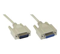 InLine® Joystick Extension 15-Pin Male/Female 2 m Moulded with UL2464