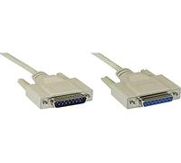 InLine Joystick extension - 15pin male/female - 2m - moulded