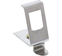 InLine® Keystone SNAP-In Metal Module Holder, 1 Compartment for Hat Rail