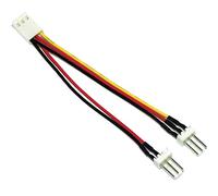 InLine LÃ ¼ fter Adaptor Cable 3-Pin Molex Female to 2x 3-Pin Molex Connector