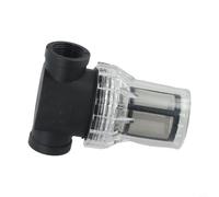 Inline Mesh Strainer Water Pump Filter 40 80 Mesh Garden Irrigation Screen Debris Protector for Pool Pond Hose 1/2 3/4 1 Inch(3/4inch 80 Mesh)