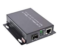 InLine® Network Media Converter 10/100/1000Mb/s TP to SFP Fiber Optic (for LC Duplex), MM, 550m