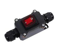 Inline/Online with SJ3-2 Rocker Switch Electrical Cable Wire Connector Outdoor Junction Box IDGTTLDF(PG13.5-R-2-4-220V)