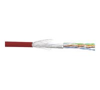 InLine Patch Cable Cat.5e / S-FTP / AWG26 / PVC / 100 m/Red