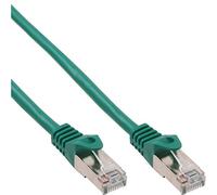 InLine Patch Cable S-FTP Cat5e 50 m Green