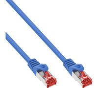 InLine Patch Cable S/FTP PiMF Cat.6 250MHz PVC copper blue 3m