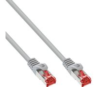 InLine Patch Cable S/FTP PiMF Cat.6 250MHz PVC copper grey 3m