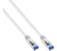 InLine® Patch Cable S/FTP (PiMf), Cat.6A, 500MHz, Halogen-, Copper, White, 15 m
