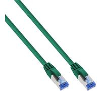 InLine Patch Cable S/FTP PiMF Cat.6A halogen free 500MHz green 2m