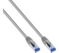 InLine Patch Cable S/FTP PiMF Cat.6A halogen free 500MHz grey 1.5m
