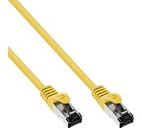 InLine® Patch Cable S/FTP (PiMf) Cat.8.1 2000 MHz Halogen- Copper Yellow 1.5 m