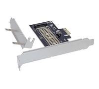 InLine® PCI Express Card to 1x Internal NVMe M.2 Key M, PCIe x1, 76660S