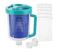 Inline Pool Leaf Canister, Pool Leaf Canister Catcher for Pool Vacuum with Mesh Basket, for R211084 for Hayward W560 for Zodiac W26705, Fits Suction Manual & Automatic Pool Cleaners