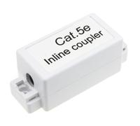 kenable Inline Punch Down Coupler for Lan Cables CAT5e White