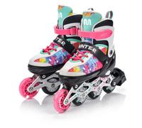 Inline Roller 4IN1 Skates Size 9-1 Children's Kids Skate Inline Skates LED XS-L