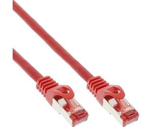InLine S-STP/PiMF Cat.6 7.5m Red networking cable Cat6
