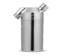 Inline-Safe Max SS-882 Legionella Water Filter - Lab Tested & Certified - Log 7 Bacteria Reduction (Chrome)