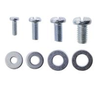 Inline Screw Set for Projector Mount, 32 Pieces, Projector Screws Set M3 M4 M5 M6 with Washers 23100B