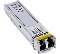Inline SFP Module LWL ZX 1550nm Singlemode with LC Sockets for Fibre Optic 80km Range, 1.25Gb/s, Network Transceiver for Switches, 32335F
