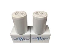 Inline Shower Filter KDF Water Filter Replacement Cartridges x 2 (Years Supply)
