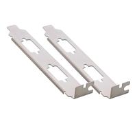 InLine® Slot bracket for mounting 2x Sub-D 9-pin male/female, usable on both sides, for PCI slot, metal, pack of 2, 11109A