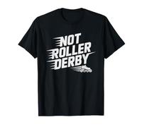 Inline Speed Skater Who Explains Not Roller Derby Skating T-Shirt