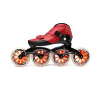 Inline Speed Skates, Lightweight Breathable Men's And Women's Racing Shoes Adjustable Inline Roller Skates For Women Men, Unisex Adult Teenagers Children(46)