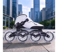 Inline Speed Skating Shoes Professional for Adults | Lightweight Breathable Men's and Women's Adjustable Inline Roller Skates for Beginners