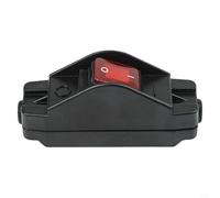 Inline Switch with Push Button and Light Indicator, 16A Current 110V to 250V Voltage, IP65 Waterproof Rated for Home and Industrial Equipment