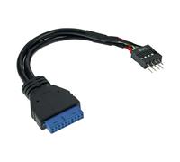 InLine USB 3.0 to 2.0 Adapter internal USB 3.0 / 2x USB 2.0 pin header, 0.15m