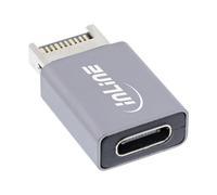 InLine® USB 3.2 Adapter, Internal USB-E Front Panel Male to USB-C Female