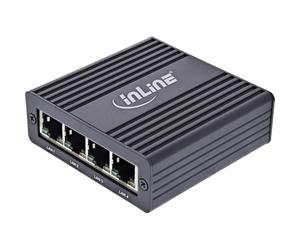 Inline USB-A Network Adapter, 4X RJ45 Gigabit, USB 3.2 Gen.1, 33380V