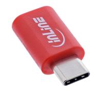 Inline USB Data Blocker USB-C Male to USB-C Female Adapter, Charges Without Data Transmission, Secure Protection Against Data Claw, up to 240W PD, 31650