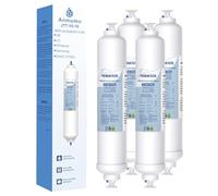 Inline Water Filter Compatible with Samsung* DA29-10105J, Samsung* Fridge Freezer DA99-02131B,HAFEX/EXP, DA99-02131B,WSF-100, EF9603, Haler LG,Daewoo GE, Bosch, Beko Inline Refrigerator,4 Pack