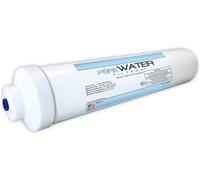 Inline Water Filter for Refrigerators, Ice Makers, Coffee Makers, Water Fountains, Water Coolers, Sink Faucets, RV, Campers, and Boats - with 1/4" Quick-Connect Fittings