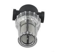 Inline Water Pump Filter Screen, 40/80 Mesh, 1/2 Inch, 3/4 Inch, 1 Inch Female Thread, for Garden Irrigation, Tap Water, Aquaculture(1/2inch 80 Mesh)