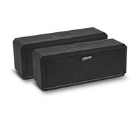 InLine WOOME 2 20 W Portable Stereo Speaker Black - Portable Speakers (20 W, 60 - 20000 Hz, 2 Ω, Wired and Wireless, A2DP,AVRCP,HFP,HSP, MicroUSB)